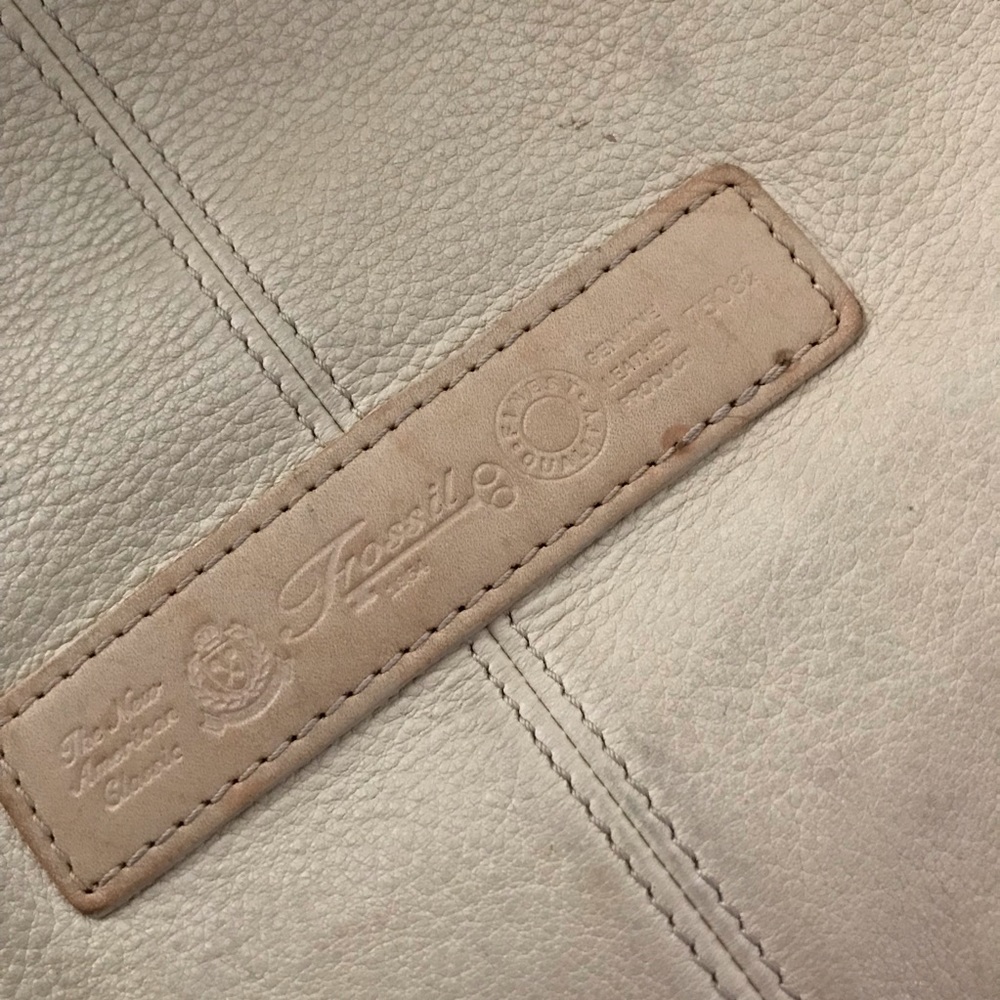 Vintage Fossil leather shoulder/crossbody bag - Picture 3 of 9
